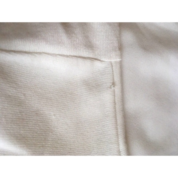 VTG Royal Deb Girls 80s 90s Workout Athletic White Red Grey Stripe Shirt 10 12 - Picture 6 of 10